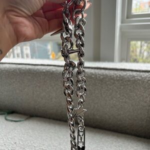 Silver Women’s belt or handbag accessory